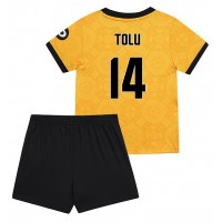 Wolves Tolu Arokodare #14 Domáci Detský futbalový dres 2025-26 Krátky Rukáv (+ trenírky)
